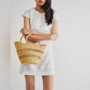 Free People White Mini Dress